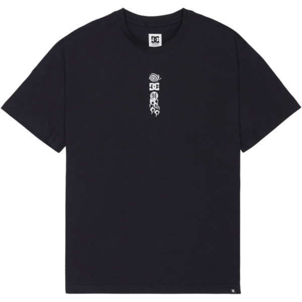 2026 DC Shoes Mens Blurry Bubble T-Shirt EDYZT04492 - Black